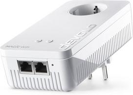 Devolo Magic 2 Wifi 6 Extension adapteris, Wlan powerline adapteris, iki 2400mbps, mesh Wlan lizdas, 2x gigabit Lan jungtis, Dlan 2.0, baltas