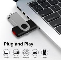USB laikmena Usb atmintinės 2gb, 20 vnt. pakuotė, įvairiaspalvės aretop atmintinės usb 2.0, rašiklio formos atmintinės, 360° pasukamas metalinis dizainas su virvelėmis duomenų saugojimui