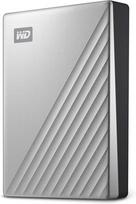 Išorinis kietasis diskas Western Digital Wd My Passport Ultra išorinis kietasis diskas 2 Tb (mobilioji saugykla, metalinis korpusas, Wd Discovery, automatinės atsarginės kopijos, apsauga slaptažodžiu) sidabrinis - taip pat suderinamas su Pc, Xbox ir Ps4