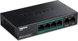 Trendnet Tpe-s50 5-portų 10/100mbps poe switch 40w