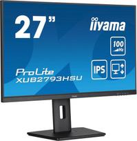Monitorius Iiyama Xub2793hsu-b7 - 27 colių, Ips, 1920x1080-100hz, 1h1dp, Has