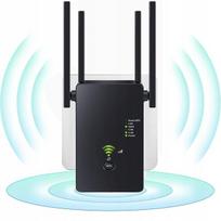 Wifi signalo stiprintuvas 2.4+5ghz galingas 1200mb/s Wifi Repeater