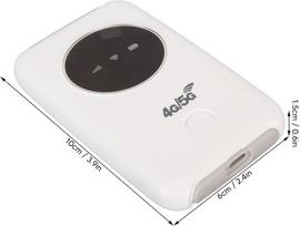 Gowenic 4g Lte mobilusis viešosios interneto prieigos taškas, atrakintas 5g Wifi viešosios interneto prieigos įrenginys, 300Mbps mobilusis maršrutizatorius su įmontuota 3200 Mah baterija, palaiko 10 įrenginių, skirtas vakarėliams, kelionėms, verslo kelio