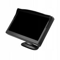Monitorius 5 colių 800 * 480 Tft Lcd ekranas automobiliui, atsarginis dashstand + siurbtukas
