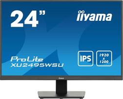 Monitorius Iiyama Prolite Xu2495wsu-b7 61.1 cm 24.1 colio Ips Led monitorius Wuxga 16:10 Hdmi Dp Usb 3.2 Usb-c Slim-line Black