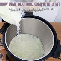 Toauto wmf-8l žvakių gamybos rinkinys, komercinis elektrinis vaško lydytuvas su kaitinimo elementu ir išleidimo anga