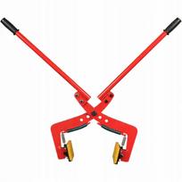 Rosfix Vertikalus Svirtinis Laikiklis RodClamp 260KG – Blokų Transportavimas 10–30 cm | Keliamoji Galia 260 kg | Neslystančios Pagalvėlės