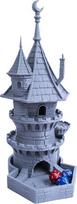 3d vikingų burtininko kauliukų bokštas, puikus kauliukų bokštas dungeons and dragons, stalo rpg, miniatiūriniams žaidimams ir stalo žaidimams