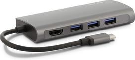 Lmp Usb-c mini Dock – 8 prievadų Usb-c mini dokas su Hdmi, Usb 3.0, Ethernet, Sd/microsd, Usb-c