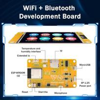 Apklvsr esp32 ekranas, esp32 kūrimo plokštė wifi bluetooth 2.8 colio 240 x 320 esp32 ekranas tft modulis jutiklinis ekranas suderinamas su arduino/lvgl