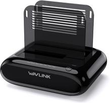 Išorinio kietojo disko dėklas Wavlink Dvigubo Disko Stotelė Usb 3.0, 2 x 20tb, Hdd/ssd