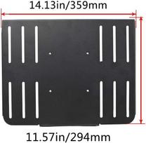Monitoriaus laikiklis Suptek Tp004 plieninis padėklas nešiojamam kompiuteriui (tik padėklas) skirtas Vesa monitoriaus laikikliams su 10 cm didelėmis tvirtinimo skylėmis