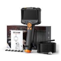 Inspection Camera Industrial Endoscope with 4.3in Screen USB C Rechargeable Industrial Borescope Scope Camera Waterproof gray
