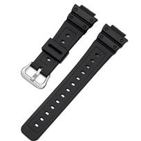Silicone Strap 16mm Band for Casio GW M5610 DW 5600 6900 9052 Rubber PU Waterproof Wristband Sport Universal Bracelet black
