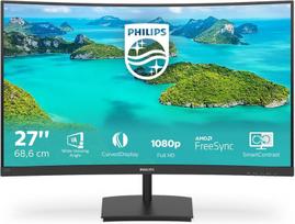 Monitorius Philips lenktas žaidimų monitorius, juodas