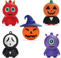 USB laikmena Leizhan 16gb usb atmintinė didelės spartos silikoninė halloween animacinė atmintinė rašiklis usb atmintinė nešiojamam kompiuteriui pc windows (16gb, halloween)