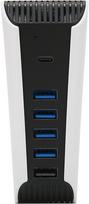 Usb šakotuvas ps5, usb plėtiklis su 5 prievadais, didelės spartos išplėtimo adapteris, usb2.0 šakotuvas usb+usb c (male) į 5x usb+usb c (female) šakotuvas įkroviklis usb plėtiklis ps5 konsolei