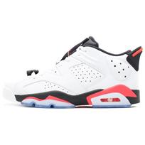 Air Jordan 6 Low 'White Infrared' Men's 304401-123 EU 47.5 black