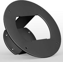 Monitoriaus laikiklis Putorsen monitoriaus vesa adapterio plokštės laikiklis, suderinamas su samsung odyssey g9, neo g9, crg9, chg9, chg90 monitoriais, vesa 100x100, juodas