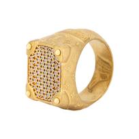 LOUIS VUITTON Lv Rope Ring M1543M M auksinė