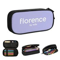Florence By Mills Pencil Cases Big Capacity Pen Bags Pen Box Pencil Pouch For Boys Girls Students Stationery School Office 21x10.5x5cm gray