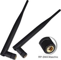 Boobrie Wifi antena 2.4ghz 5.8ghz dviejų dažnių 5dbi kryptinė Wifi antena Rp-sma Male belaidžiam maršrutizatoriui Wifi stiprintuvui (2 vnt.)