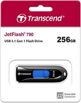 USB laikmena Transcend Ts8gjf790k Jetflash 8gb Usb atmintinė, juoda 256gb