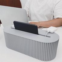 Invisible Multifunctional Cable Storage and Power Strip Organizer Box 33 x 13 x 11 cm dramblio kaulas