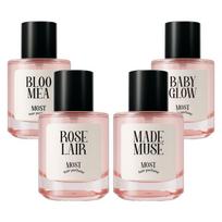 Daily Comma Most Hair Perfume Serum Essence 30ml 4-Piece Set: Rosellare + Mademuse + Babyglow + Blumia black