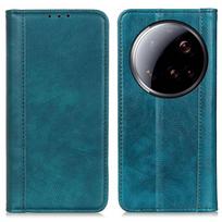 Flip Case for Xiaomi 15 Ultra, Split Leather, Green