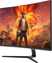 Monitorius Gamepower Vivid F20 išlenktas žaidimų monitorius 27 colių 120hz 1ms, kompiuterio ekranas Full Hd 1080p Va 1800r išlenktas Hdr ekranas, berėmis kompiuterio ekranas, Freesync ir G-sync, su garsiakalbiu