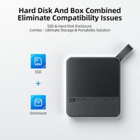 Išorinis kietasis diskas San Zang Master išorinis kietasis diskas 2tb, 560Mb/s skaitymas, 520Mb/s rašymas, Usb 3.2 Gen.1, išorinis kietasis diskas, skirtas Mac, Pc, išmaniesiems telefonams ir žaidimų konsolėms, S5plus