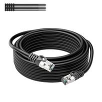 Cat 6a Ftp tinklo kabelis 50 m, 10Gbps, varinis laidas, lauko/vidaus