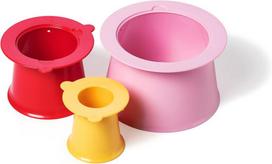 Quut - Alto - Smėlio pilies statytojas | Žaislas paplūdimiui ir sniegui vaikams | Lauko žaislas žiemai ir vasarai (banana Pink)