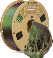 Overture Easy Pla 1.75 mm 3d spausdintuvo siūlas, 1 kg (2.2 svaro), sustiprintas Tenacity Pla, matmenų tikslumas +/- 0.02 mm (shimmer Bronze)
