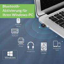 Avantree Dg45 - bluetooth 5.0 adapteris kompiuteriui, usb dongle skirtas windows kompiuteriams, nešiojamiems kompiuteriams, belaidis perdavimas bluetooth ausinėms, garsiakalbiams, klaviatūrai, pelei, spausdintuvui, windows 11/10/8