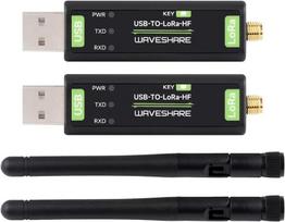 Waveshare usb-to-lora-hf (2vnt.), Tcxo kristalų generatorius, usb į lora duomenų perdavimo modulis, pagrįstas sx1262, tinkamas duomenų rinkimui pramonėje ir žemės ūkyje
