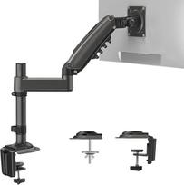 Monitoriaus laikiklis Huanuo 17-32 colių monitoriaus laikiklis Lcd Led ekranui, dujinis pakėlimo mechanizmas 360° besisukantis, Vesa 75/100 ir keliamoji galia 2-9 kg