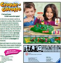Ravensburger 22223 stalo žaidimas French Board Game Croque-carotte [funny Bunny French Edition]