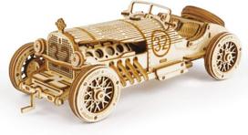 Rokr 3d dėlionė, medinė dėlionė, modelio gamyba – automobilio medinis rinkinys – kalėdinė, gimtadienio dovana paaugliams ir suaugusiems – Grand Prix automobilis
