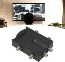Tv stiprintuvas, 2 įėjimai 4 išėjimai, neprarandantis dvikryptis tv signalo stiprintuvas su dideliu stiprinimu antenos kabelinei televizijai