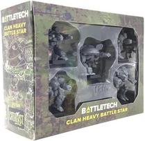 Battletech clan heavy battle star stalo žaidimas - pilkas