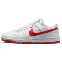 Nike Dunk Low Retro White Picante Red Skate Shoes Sneakers 44.5 white