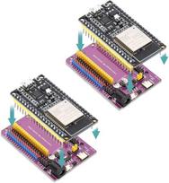 Diymore 2 vnt. esp32 ir terminalo adapteris, esp32 dev kit c kūrimo plokštė nodemcu esp32 kūrimo plokštė 2.4ghz dual core wifi bluetooth cp2102 lustas