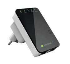 Wi-fi signalo stiprintuvas Techly I-wl-repeater2 N300 Wall-plug