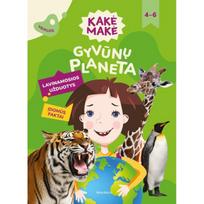 Kakė Makė. Gyvūnų planeta. Lavinamosios užduotys