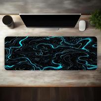 XXL Gaming Mouse Pad Desk Mat Cloth Surface Non Slip Rubber Base Mousepad for PC Laptop Desk Protector 400x800x2mm gray
