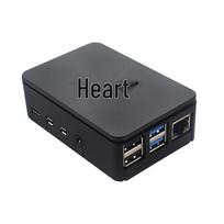 Raspberry Pi 4 Model B Black ABS Protective Case with Fan Model 1