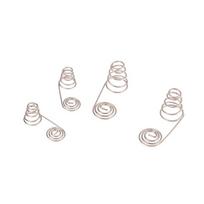 5PCS AA Battery Negative And Positive Coils Spring Contact Plate AA Battery NIckel Wire Spring 06 white