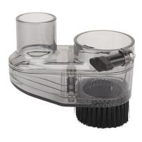 CNC Dust Shoe CNC Router Dust Shoe 52mm Diameter Clear CNC Dust Boot with 38mm Hose Diameter for 52mm Spindle Motors and Router pilka spalva
